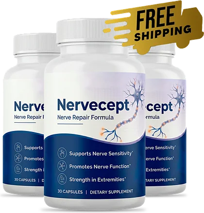 Nervecept 3 bottle package