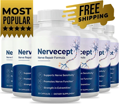 Nervecept 6 bottle package